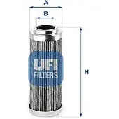 Ufi 25.691.00 Oliefilter
