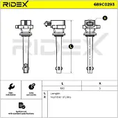 RIDEX 689C0293 Bobine