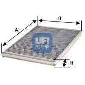 Ufi 54.225.00 Interieurfilter