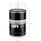 Ufi 23.698.00 Oliefilter