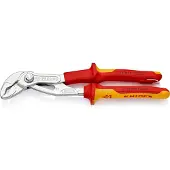 Knipex Cobra VDE Hightech-Waterpomptang | 250 mm Lengte | Geïsoleerd | Meercomponenten-Omhulling - 87 26 250 T BK