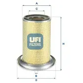 Ufi 27.504.00 Luchtfilter