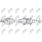 NTY NPW-VV-160 Aandrijfas