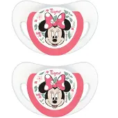 Tigex fopspen, 2 stuks, Disney baby- Minnie- roze 18-36 maanden
