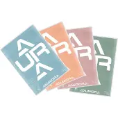 Aurora Splendid Notitieboek A4 Geruit 5 x 5 mm Gelijmd Papier Kleurenassortiment Geperforeerd 200 Pagina's