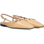 Lina Locchi Dames Hakken 010-22 - Beige - Maat 39