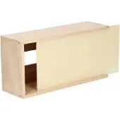 Playwood houten tissuebox knutselset - creatieve decoratie voor kinderen.