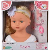 Corolle - Kappop Haarstyling - Stylinghoofd - Accessoires - Vanaf 3 jaar