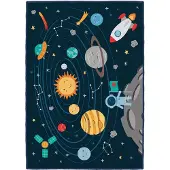 Achoka Speelkleed Zonnestelsel, 100x150cm