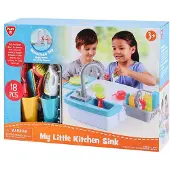 Playgo Play Afwas Speelkeuken Speelset - Kinderspeelgoed met gootsteen en accessoires.