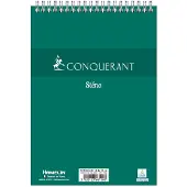 Conquerant 100102625 schrijfblok & schrift A5 180 vel Groen