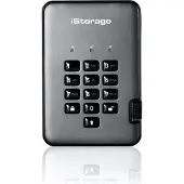 ISTORAGE diskAshur PRO2, 3 TB, 2,5", 3.2 Gen 1 (3.1 Gen 1), 5400 RPM, zwart