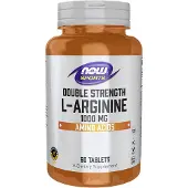 Now L-Arginine Double Strength | 60 tabletten