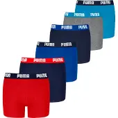 Puma Onderbroek blauw / marine / navy / azuur / grijs gemêleerd / rood