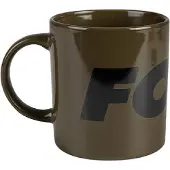 FOX Ceramic Mug 350ml - Kleur : Green & Black Logo