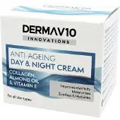 Derma V10 Anti-Ageing Day & Night Cream - 50 ml