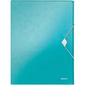 Leitz 4629 WOW documentenbox ijsblauw metallic 30 mm (250 vel)