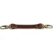 The Hantler Chest strap Brandy / Brass, large 33cm