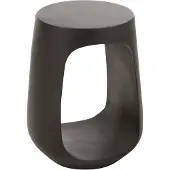 J-Line bijzettafel pod gerecycleerd hout 35x35x46cm