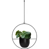 QUVIO Bloempot hangend - Metaal - Diameter pot 14 cm
