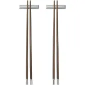 Georg Jensen Bernadotte eetstokjes 2-pack Manilkara