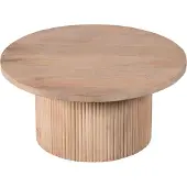 Lewis & Loft Salontafel Laila - FSC Mangohout - Rond ?70 cm - Naturel