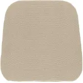 Unique living wickerstoelkussen elba outdoor stone -45x46x5cm