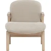 Ebuy24 Rile fauteuil beige, whitewash.