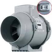 Vents TT PRO buisventilator 125 mm - Met 2-standen schakelaar - 350 m³/h