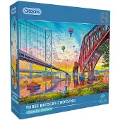 Gibsons Dominic Davison - Three Bridges Crossing Puzzel (1000 stukjes)