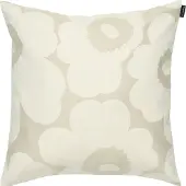 Marimekko Unikko jacquard kussenhoes 50x50 cm Ecru