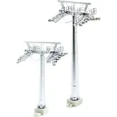 Jaegerndorfer Kerstfiguur kabelbaan 2 kolommen skilift 12 6cm H0 1:87