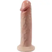 Silexd - Premium Real Skin Dildo - Model 2 - 19 cm - Lichte Huidskleur