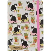 Peter Pauper Press Smarty Cats compacte agenda 16-mnds - 2026