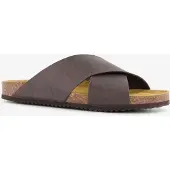 Hush puppies heren slippers bruin maat 41