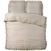 Sleeptime Ruffles Taupe
