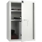 Profirst Meubelkluis Guardian 5 met Dubbelbaard sleutelslot Zilver