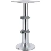 VETUS Anodized & Polished Table Leg Zilver