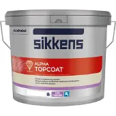 Sikkens Alpha Topcoat | Zijdeglans Gevelverf 10 LTR - Wit