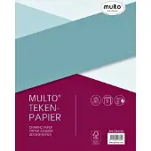 Multo Interieur Multo tekenpapier A4 23-rings 50 vel | 5 stuks