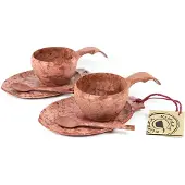Kupilka - Geschenkset - Mok, onderzetter, lepel roze