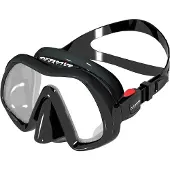 Atomic Aquatics Venom Frameless Diving Mask Zwart