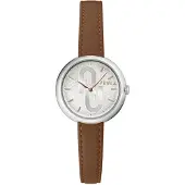 Furla Analoog horloge 'Cosy' bruin / zilver / wit