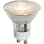 LUEDD GU10 50mm dimbare LED lampen helder 4.5W 365 lm 2700K