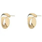 Go Dutch Label Oorknoppen Stud with a twist Goud