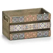 Zeller Decoratieve doos voor accessoires, MOSAIC, 24 x 14 x 13,5 cm, ZELLER