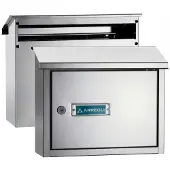 Arregui V-4077 brievenbus Roestvrijstaal Wandbrievenbus