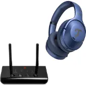 Teufel REAL BLUE NC 3 + FeinTech Bluetooth Audio System Koptelefoon Steel blue