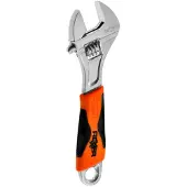 Rexxer Verstelbare Moersleutel 300mm 0-35mm CR-V met Rubberen Handvat
