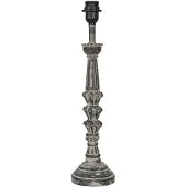 Clayre & Eef Lampenvoet Ø 12x51 cm hout rond lampvoet